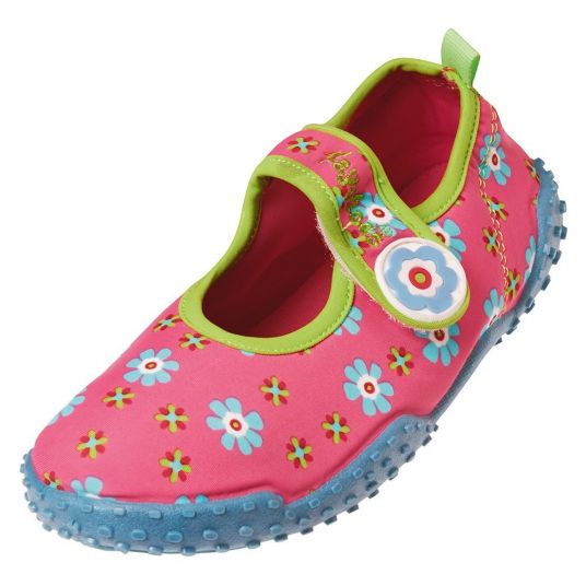 Playshoes Bathing shoe flowers - Pink - Size 20 / 21
