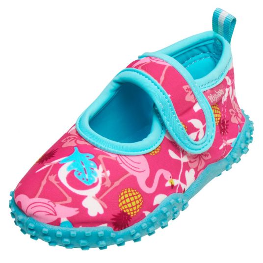 Playshoes Bathing Shoe - Flamingo Turquoise Pink - Size 18/19