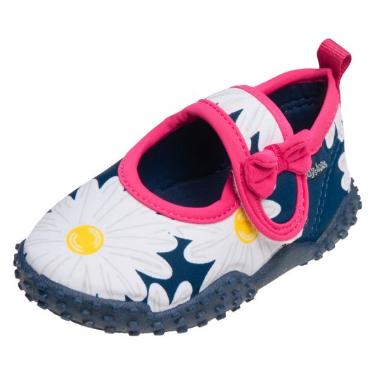 Playshoes Bathing shoe - daisy dark blue - size 18/19