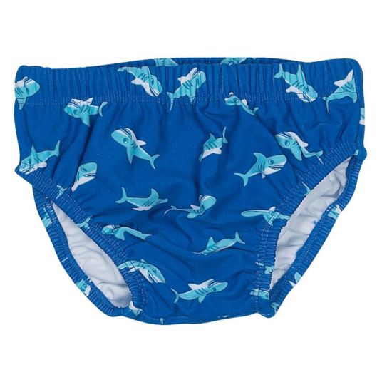 Playshoes Swimming diaper shark - Blue - Size 62 / 68