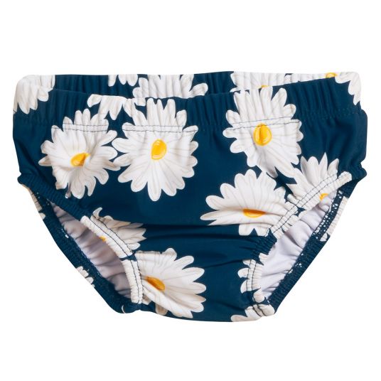 Playshoes Swim diaper pants - daisy dark blue - size 62/68