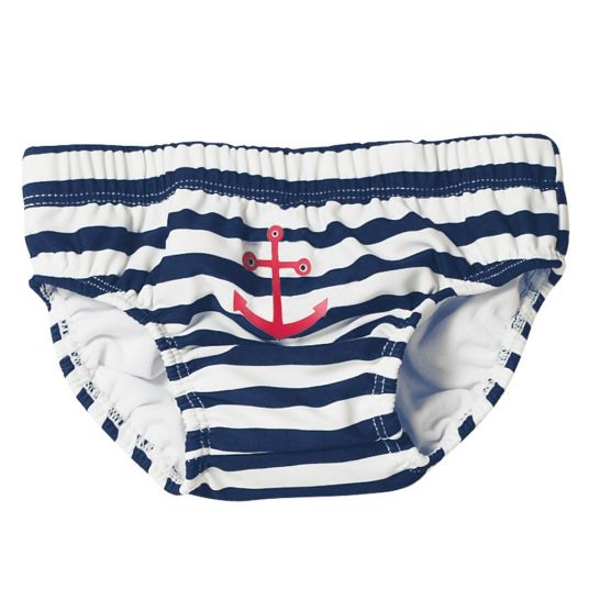 Playshoes Swim diaper pants Maritim - Navy White - Size 62 / 68