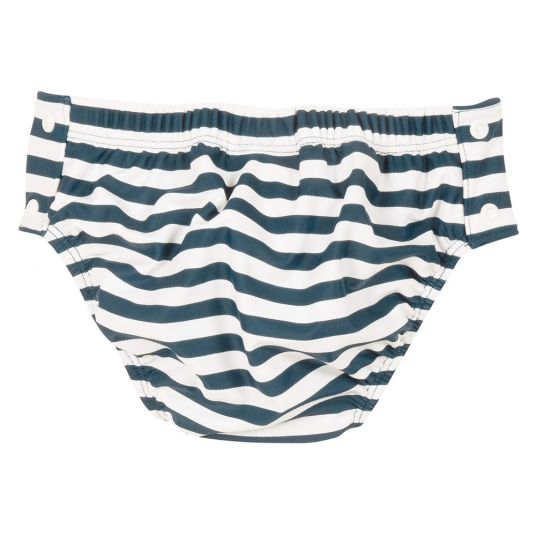 Playshoes Swim diaper pants with snaps - Maritime Navy White - size 62/68