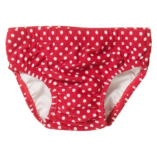 Playshoes Swim diaper pants dots - Red - Size 62 / 68