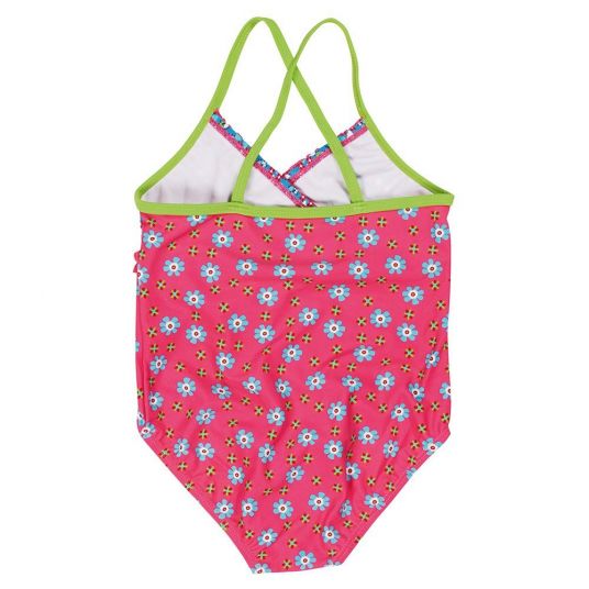 Playshoes Swimsuit flowers - Pink - Size 74 / 80