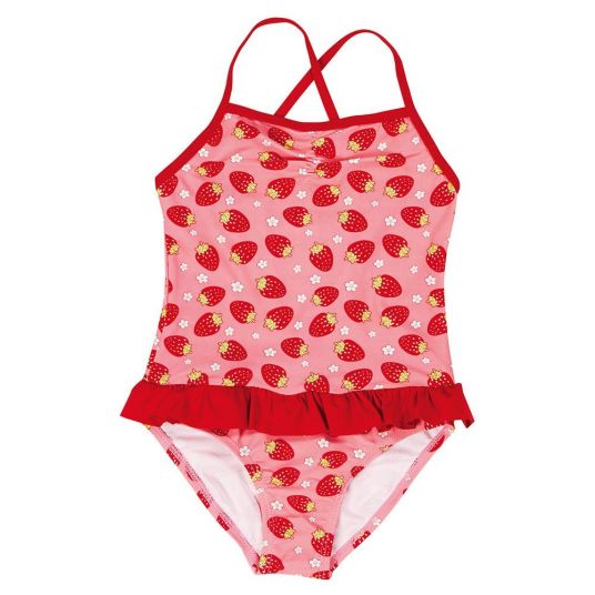 Playshoes Swimsuit Strawberries - Pink - Size 74 / 80
