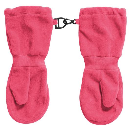 Playshoes Fleece mittens - Pink - Size 12 - 24 months