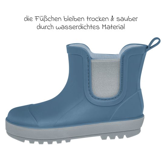 Playshoes Half high rubber boots - Navy - Size 23