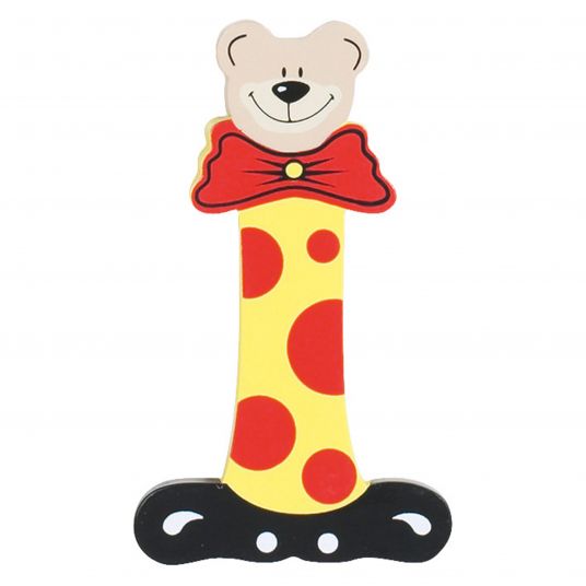 Playshoes Wooden letter I - bear