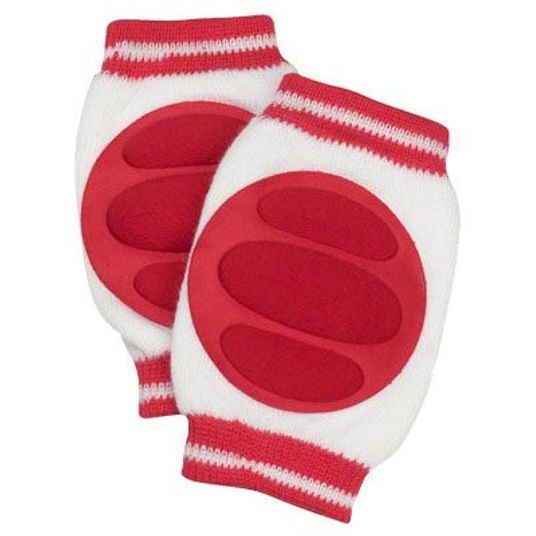 Playshoes Knieschoner - Weiß Rot - Gr. One Size