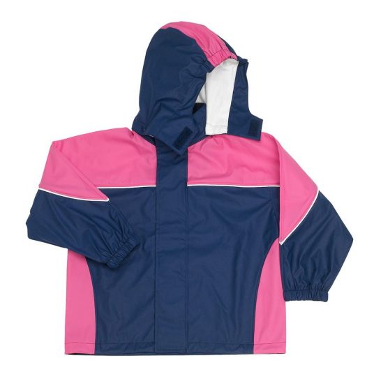 Playshoes Rain Jacket - Navy Pink - Size 80