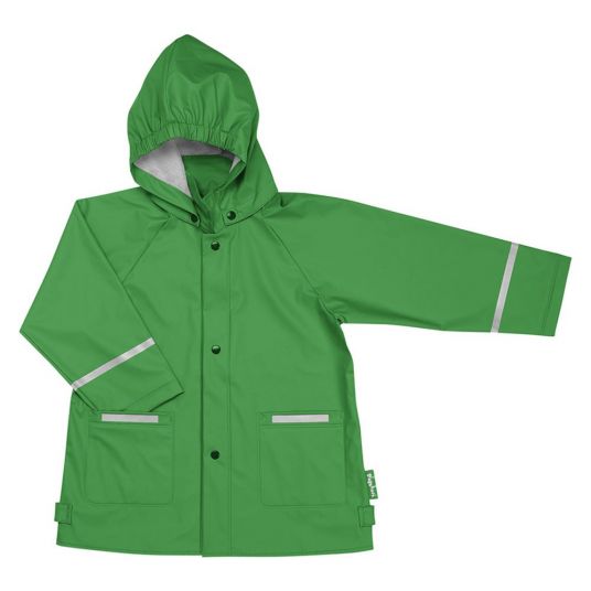 Playshoes Rain jacket with reflectors - Green - Size 80