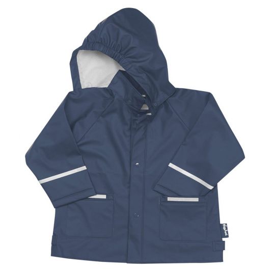 Playshoes Rain jacket with reflectors - Navy - size 86