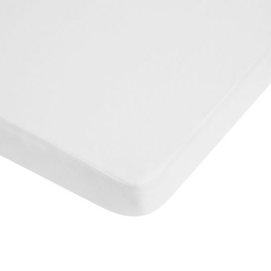 Playshoes fitted sheet waterproof 60 x 120 cm - white