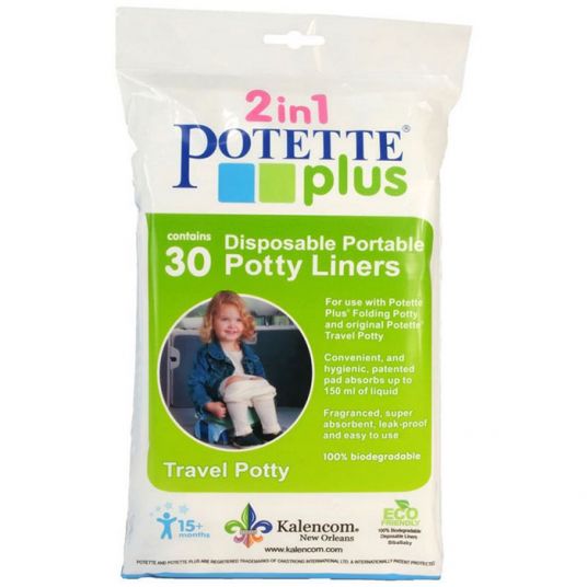 Potette Insert bags Potette Plus - White