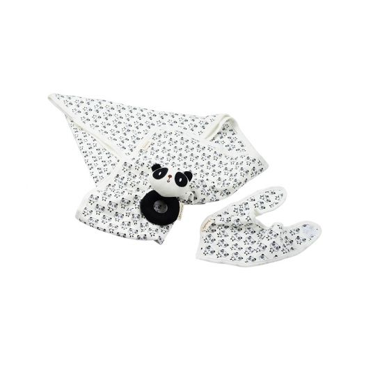 Puckdaddy Organic cotton gift set - Panda