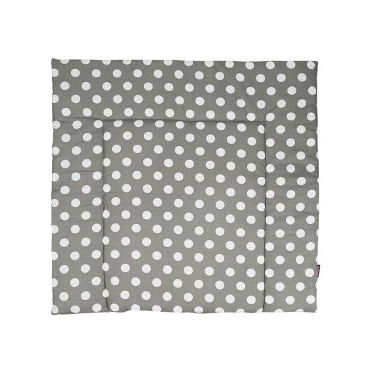 Puckdaddy Changing mat wide Large dots - Grey