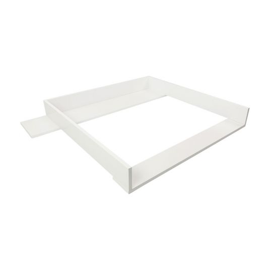 Puckdaddy Wickelaufsatz - für Ikea Hemnes Kommode - Basic - Weiß