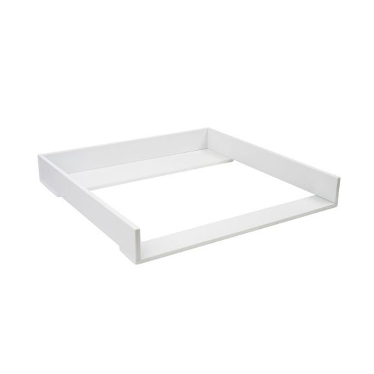 Puckdaddy Changing top for IKEA Hemnes / Songesand chest of drawers - Basic - White