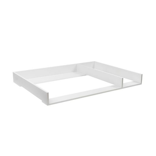 Puckdaddy Changing table XXL - Basic with divider - White