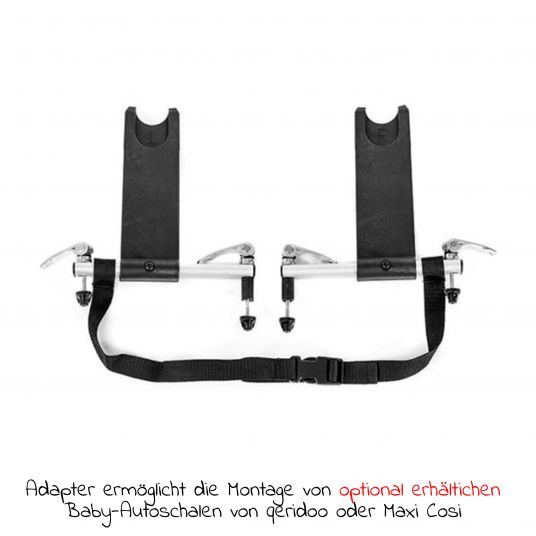 Qeridoo Adapter for baby car seats from Maxi-Cosi