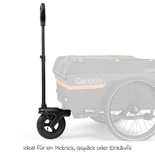 Qeridoo Set di trolley per Qubee e Qubee XL - Nero