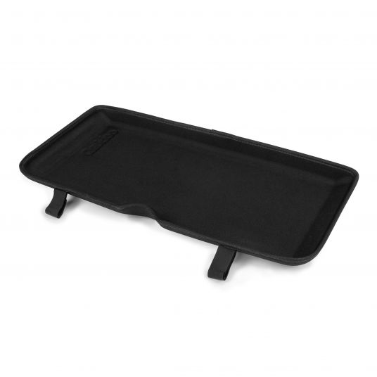 Qeridoo Protection tray for two-seater for the footwell - Black