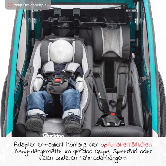 Qeridoo Universal adapter for Qeridoo baby car seat & hammock