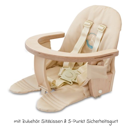 QuarttoLino Baby insert for Quarttolino high chair - nature