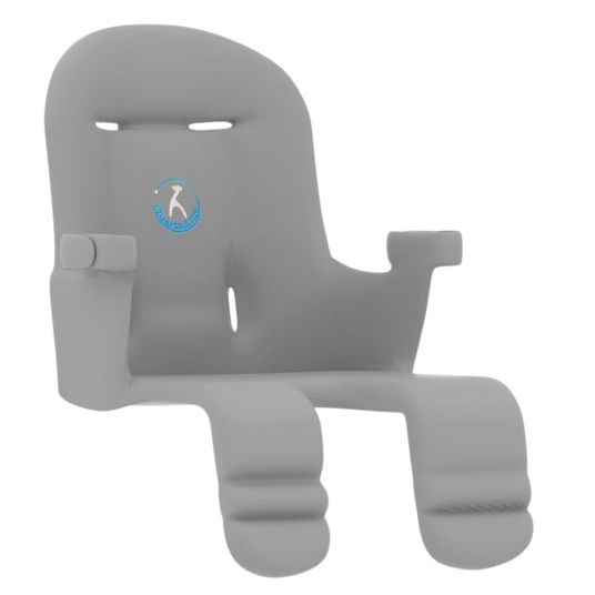 QuarttoLino Sitzkissen Polyamid für den Babyeinsatz - Grau