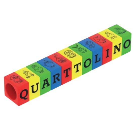 QuarttoLino Spielwürfel für Hochstuhl Quarttolino - Bunt