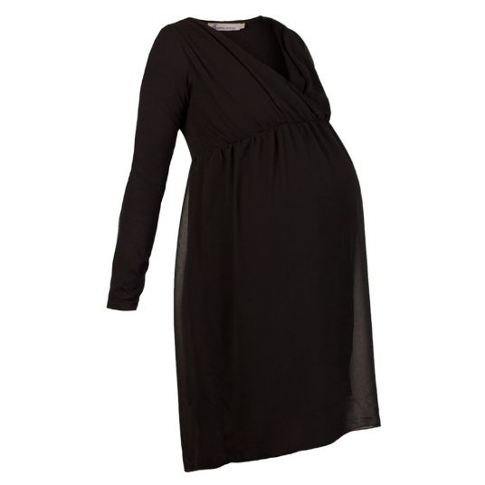 Queen Mum Dress with breastfeeding function - Black - Size L
