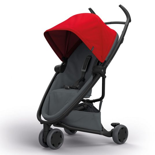 Quinny Buggy Zapp Flex - Red on Graphite