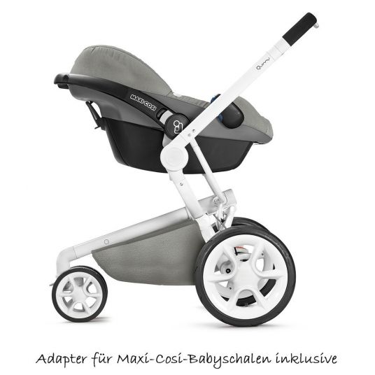 Quinny Moodd pushchair incl. baby bath - Grey Gravel