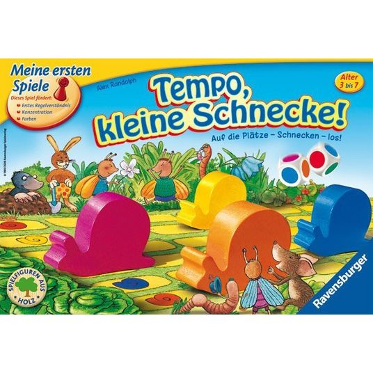 Ravensburger Board game Tempo, little snail!
