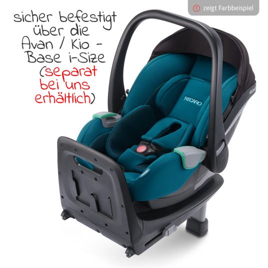 Recaro Babyschale Avan i-Size 45 cm - 83 cm / bis max. 15 Monate - Select - Pacific Blue
