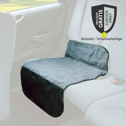 Recaro Baby seat Privia Evo incl. Isofix base Smartclick + free car seat protection pad