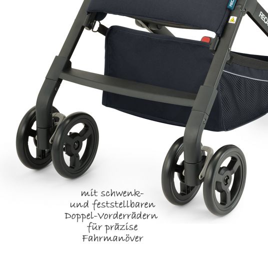 Recaro Buggy & Stroller Easylife Elite 2 (up to 22 kg load) - Select - Night Black