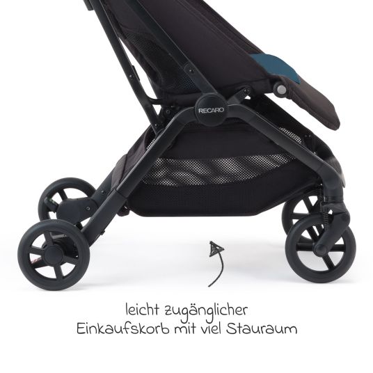 Recaro Buggy & Sportwagen Lexa bis 22 kg belastbar mit Liegeposition nur 6,4 kg - Select - Teal Green