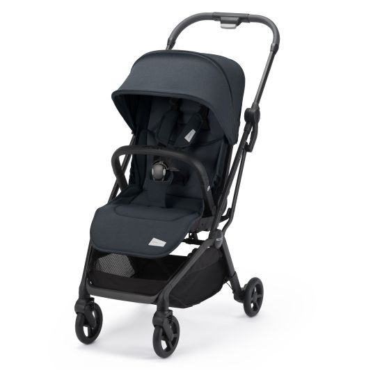 Recaro Buggy & pushchair Lexa Elite up to 22 kg load capacity with reclining position, convertible seat unit incl. carrying strap - Prime - Mat Black