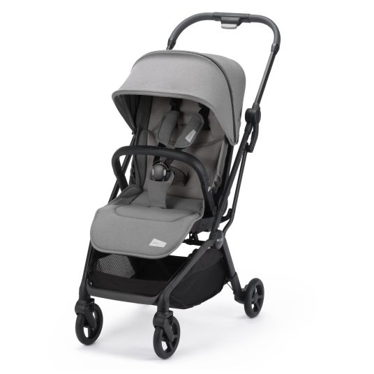 Recaro Buggy & pushchair Lexa Elite up to 22 kg load capacity with reclining position, convertible seat unit incl. carrying strap - Prime - Silent Grey