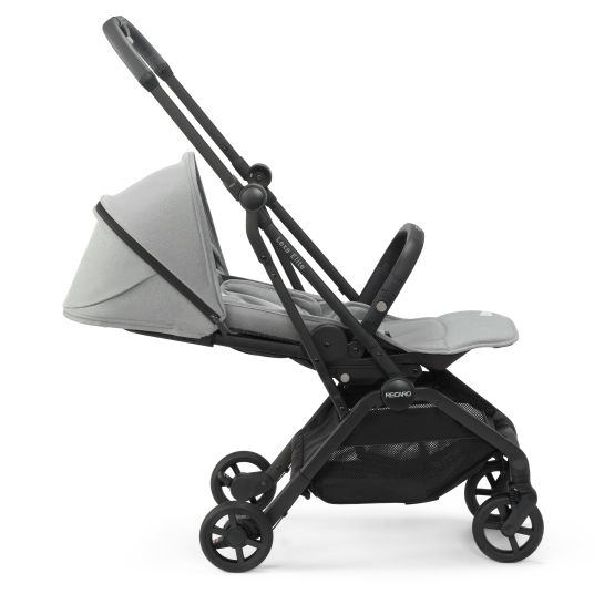 Recaro Buggy & pushchair Lexa Elite up to 22 kg load capacity with reclining position, convertible seat unit incl. carrying strap - Prime - Silent Grey