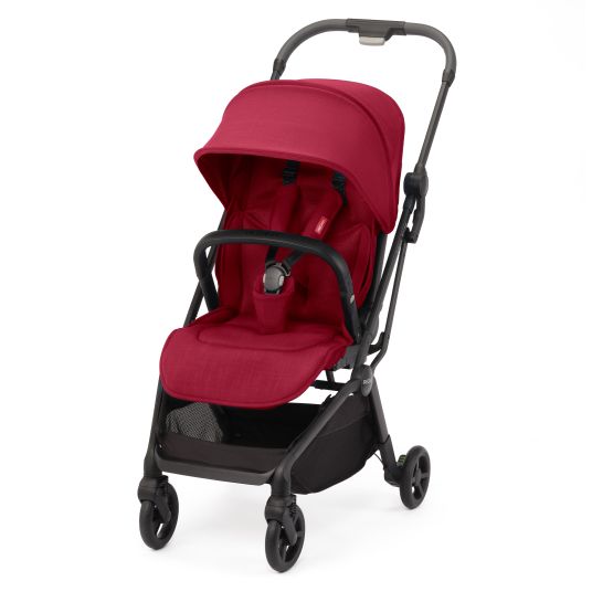 Recaro Buggy & pushchair Lexa Elite up to 22 kg load capacity with reclining position, convertible seat unit incl. carrying strap - Select - Garnet Red