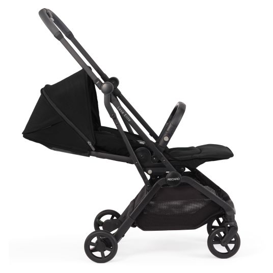 Recaro Buggy & pushchair Lexa Elite up to 22 kg load capacity with reclining position, convertible seat unit incl. carrying strap - Select - Night Black