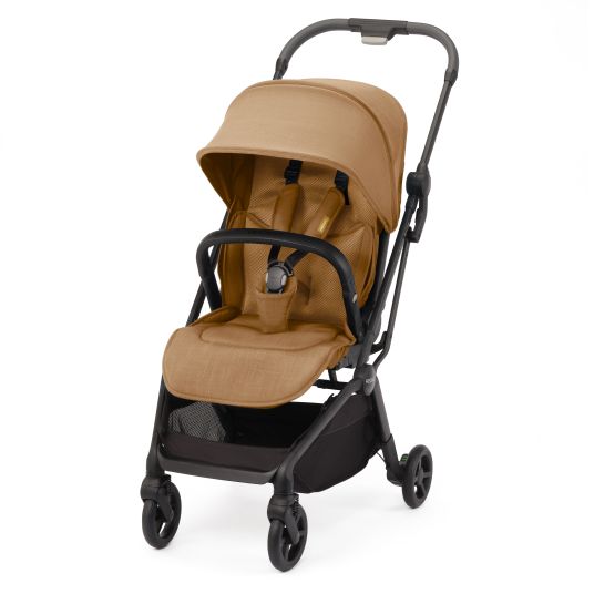 Recaro Passeggino e carrozzina Lexa Elite fino a 22 kg di portata con posizione reclinabile, unità di seduta convertibile con cinghia di trasporto - Select - Sweet Curry