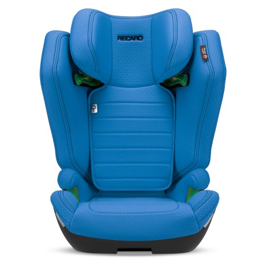 Recaro Kindersitz Axion 1 i-Size ab 3 Jahre bis 12 Jahre (100 cm - 150 cm) mit Isofix - Calm Blue