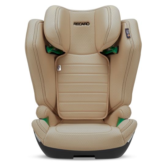 Recaro Kindersitz Axion 1 i-Size ab 3 Jahre bis 12 Jahre (100 cm - 150 cm) mit Isofix - Elegant Beige