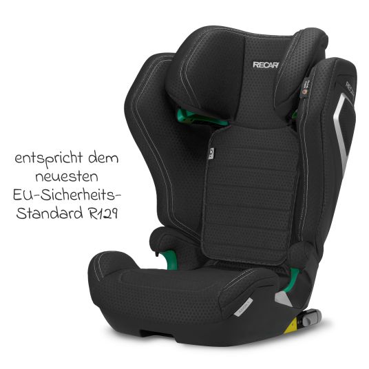 Recaro Kindersitz Axion 1 i-Size ab 3 Jahre bis 12 Jahre (100 cm - 150 cm) mit Isofix - Fresh Black