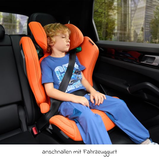 Recaro Kindersitz Axion 1 i-Size ab 3 Jahre bis 12 Jahre (100 cm - 150 cm) mit Isofix - Vibrant Orange