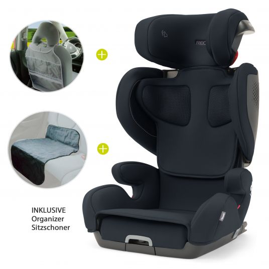 Recaro Child seat Mako Elite i-Size + Free Accessories Package - Select - Night Black